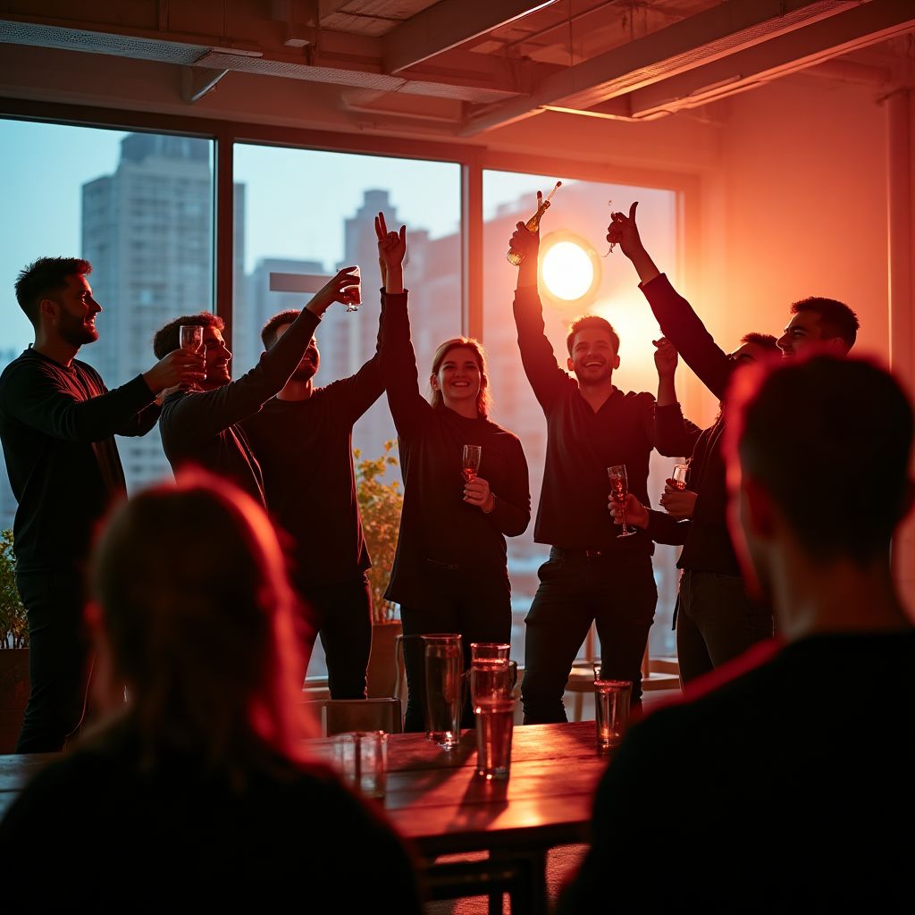 Studio celebration